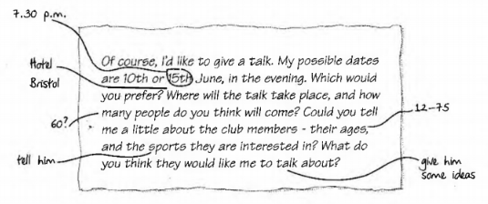 Đề thi FCE Writing Part 1